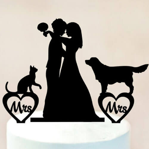 40 Awesome Lesbian Wedding Cake Toppers That Will Make Your Wedding Cake Stand Out Gay Wedding 